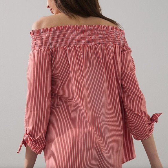 Chicos super cute off the shoulder blouse size 3 (XL) - Picture 4 of 11